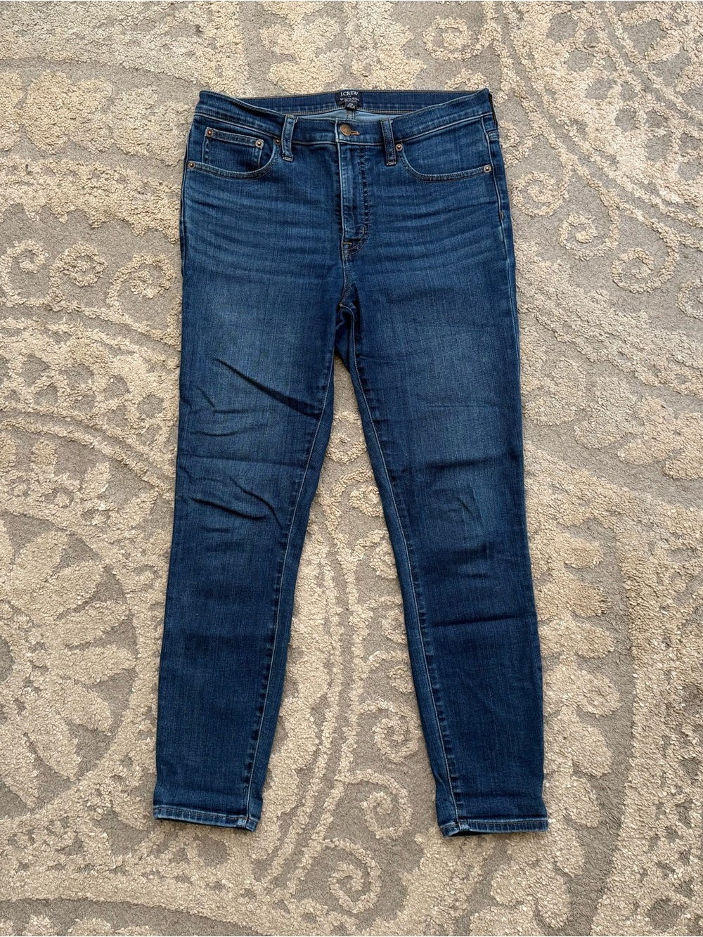 J. Crew Dark Indigo Skinny Jeans